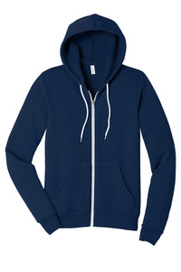 Unisex Sponge Fleece Full-Zip Hoodie / Navy / Virginia Association Of Governmental Procurement