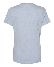 Women’s Relaxed Fit Heather Tee / Heather Prism Blue / First Colonial High School