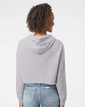 Cropped Hooded Sweatshirt  / Grey Heather / Mt Vernon Schools