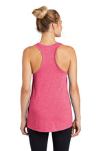 Ladies Tri-Blend Wicking Tank / Raspberry Heather / Stingrays Swim Team - Fidgety