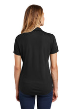 Ladies Tri-Blend Wicking Polo / Black Triblend / Mermaids - Fidgety