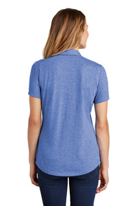 Ladies PosiCharge Softstyle Wicking Polo / Royal Heather / Salem Middle School Staff