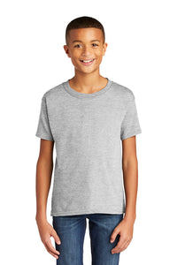 Softstyle Short Sleeve T-Shirt / Navy  / Brandon Girls Soccer - Fidgety