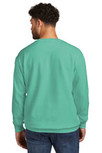 Comfort Colors Ring Spun Crewneck Sweatshirt / Lagoon / Fidgety Holiday