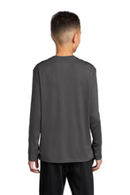 Long Sleeve Performance Tee (Youth & Adult) / Charcoal / Cape Henry Collegiate