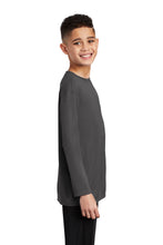 Long Sleeve Performance Tee (Youth & Adult) / Charcoal / Cape Henry Collegiate