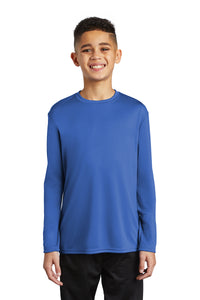 Long Sleeve Performance Tee (Youth & Adult) / Royal / Malibu Elementary