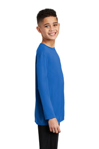 Long Sleeve Performance Tee (Youth & Adult) / Royal / Malibu Elementary