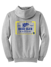 Core Fleece Pullover Hooded Sweatshirt / Heather Grey / ABRC Beer Club