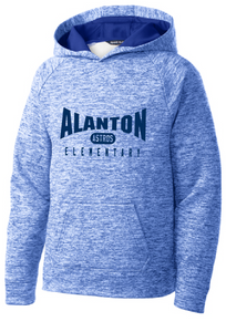 Performance Hooded Sweatshirt / True Royal Electric / Alanton Elementary School