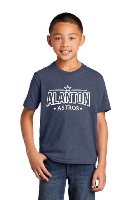 Core Cotton Tee  / Navy / Alanton Elementary School
