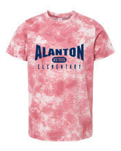 Jersey Cotton Tie-Dye Tee  / Pink Tie-Dye / Alanton Elementary School