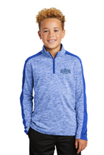 PosiCharge Electric Colorblock 1/4-Zip Pullover / Royal Electric & True Royal / Alanton Elementary School