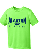 Performance Tee / Neon Green / Alanton Elementary School
