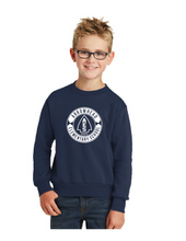 Core Fleece Crewneck Sweatshirt (Youth & Adult) / Navy / Arrowhead Elementary