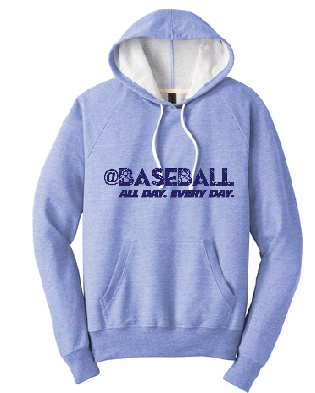 Baseball All Day Triblend French Terry Hoodie / Maritime Frost / Fidgety - Fidgety