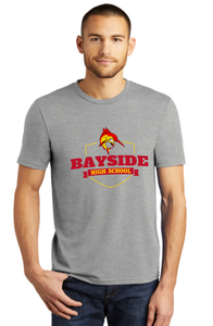 Softstyle Cotton T-Shirt / Grey  / Bayside High School Soccer
