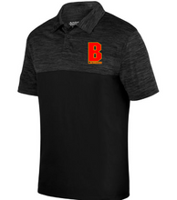 Shadow Tonal Heather Polo / Black / Bayside High School Lacrosse