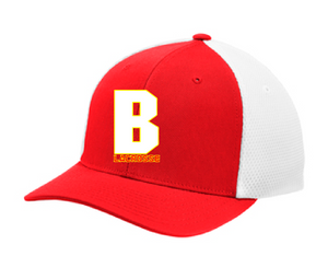Air Mesh Back Cap / Red / Bayside High School Boys Lacrosse