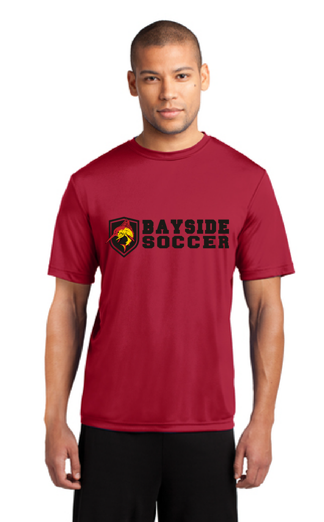 Performance Tee / Red / Bayside High School Men's Soccer