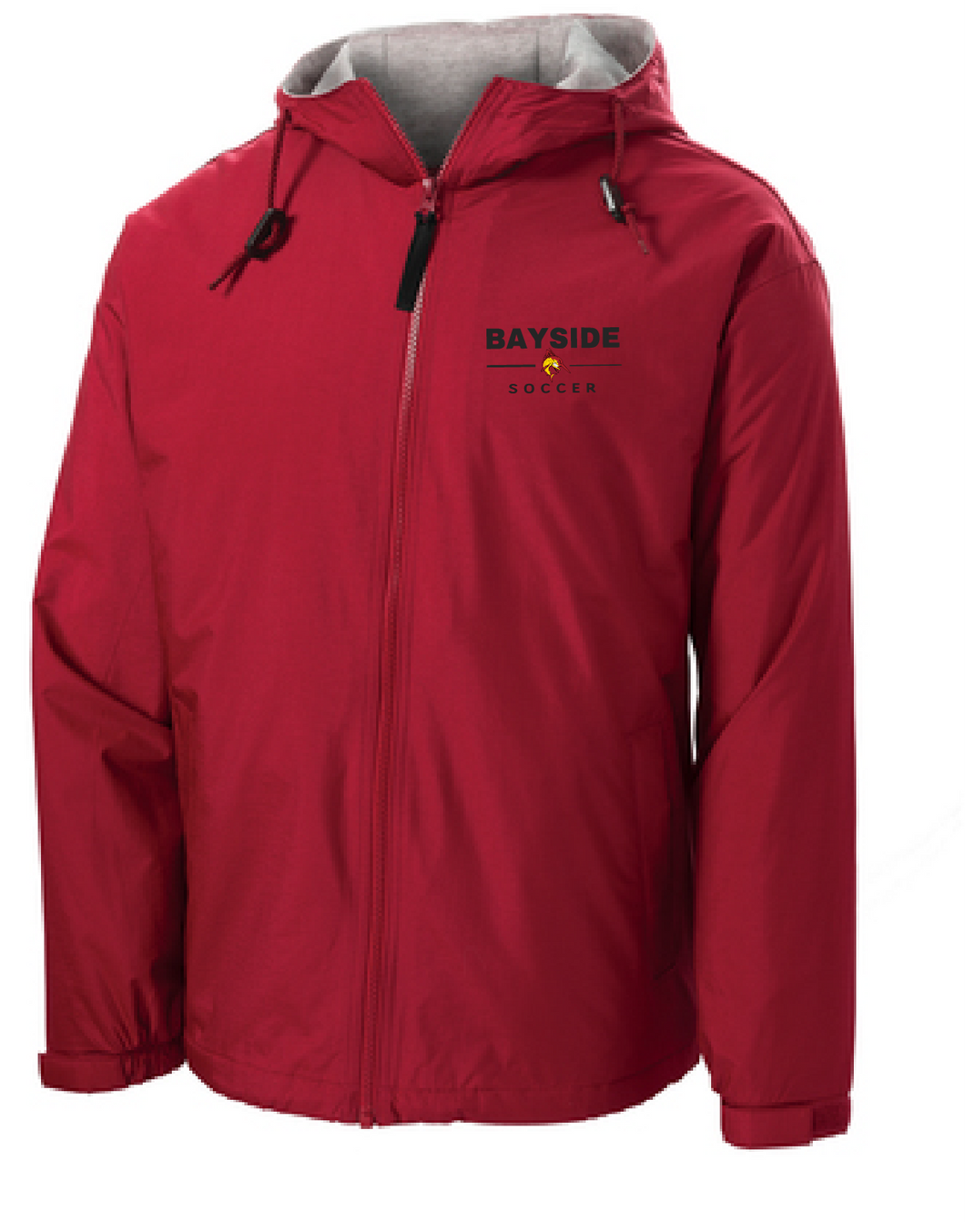 Insulated Team Jacket / Red / Bayside High School Soccer