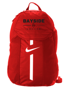 Nike Academy Backpack / Red / Bayside High School Soccer