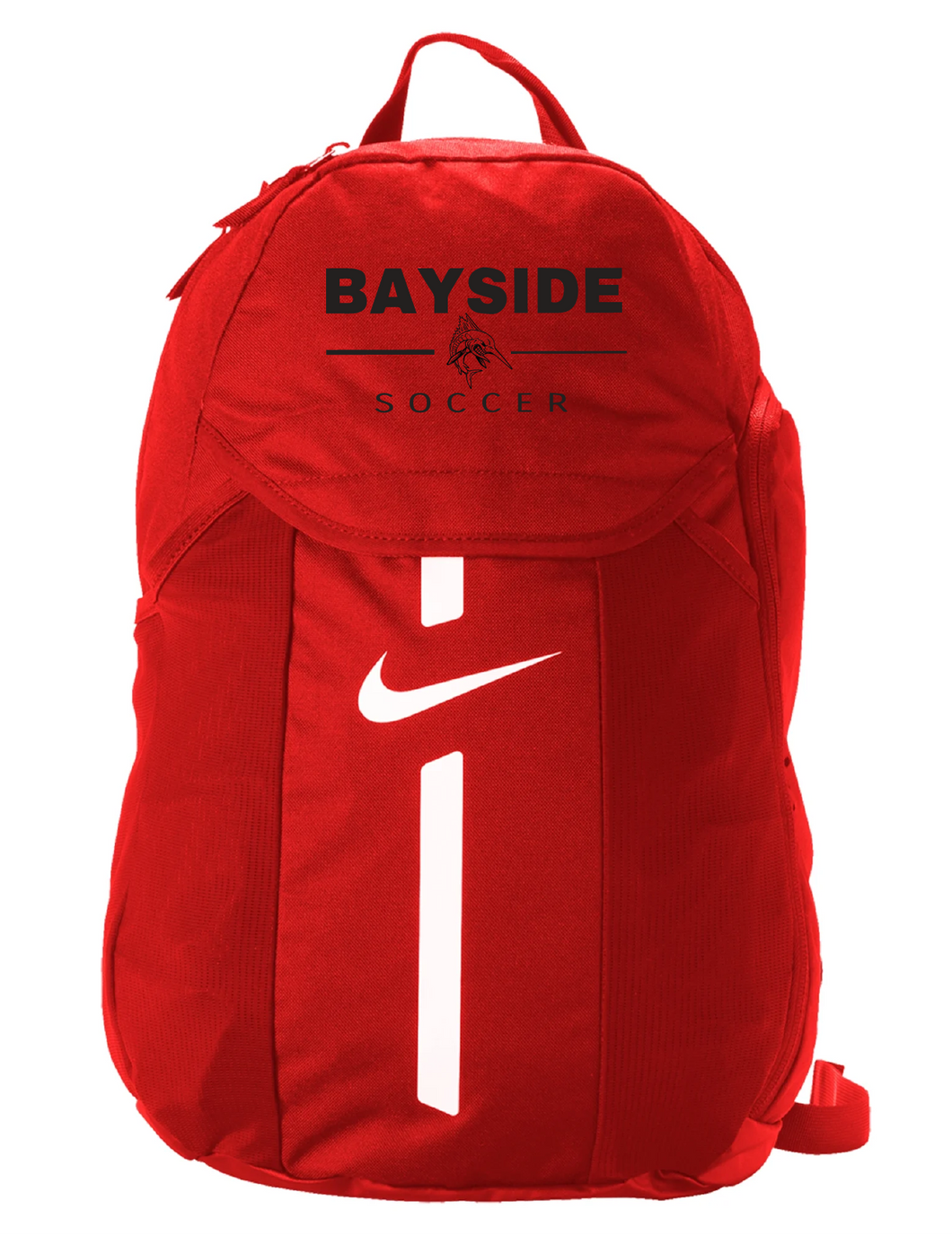 Nike Academy Backpack Red Bayside High School Soccer Fidgety