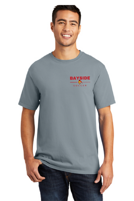 Beach Wash Garment-Dyed Tee  / Dove Grey / Bayside High School Soccer