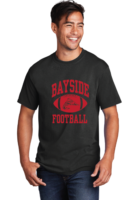 Softstyle Crew T-Shirt (Youth & Adult) / Black / Bayside High School Football