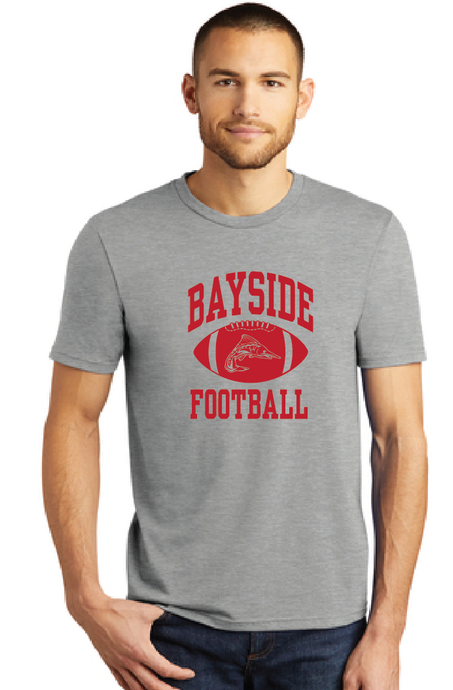 Softstyle Crew T-Shirt (Youth & Adult) / Heather Grey / Bayside High School Football