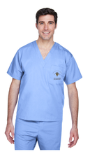 Scrub Set With Top and Bottoms / Ciel Blue / Bayside Health Sciences Academy