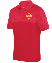 Shadow Tonal Heather Polo / Red / Bayside High School Boys Lacrosse