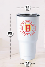 30oz Tumbler / White / Bayside High School Sports Medicine