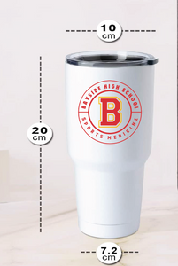 30oz Tumbler / White / Bayside High School Sports Medicine