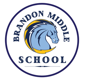 3" Sticker / Brandon Middle School