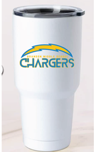 32oz Stainless Steel Tumbler / White / Brandon Middle School