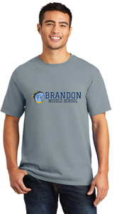 Garment-Dyed Tee / Dove Grey / Brandon Middle School Staff