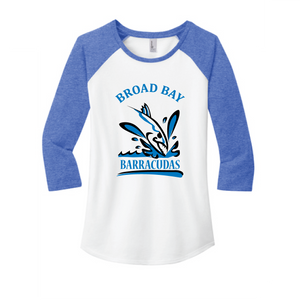 Baseball T-shirt (Youth & Adult) / Royal & White / Broad Bay Swim - Fidgety