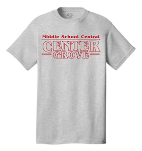 CGMSC Cotton tee / Ash / Youth & Adult / Center Grove