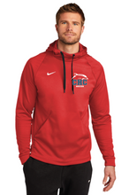Nike Therma-FIT Pullover Fleece Hoodie / Red / Cape Henry Soccer