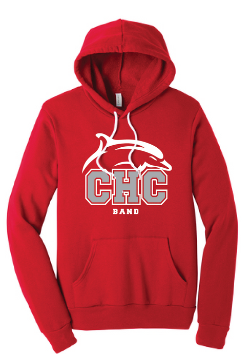 Unisex Sponge Fleece Hoodie / Red / Cape Henry Collegiate Band