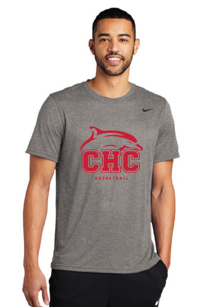 Legend Tee / Carbon Heather  / Cape Henry Collegiate Basketball