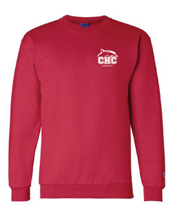 Core Fleece Crewneck Sweatshirt / Red  / Cape Henry Collegiate Basketball