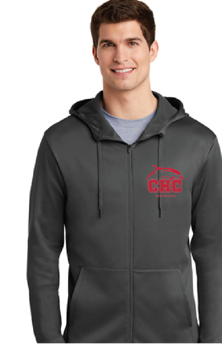 Therma-FIT Full-Zip Fleece Hoodie / Anthracite / Cape Henry Collegiate Basketball