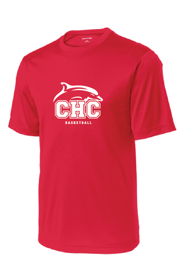 RacerMesh Tee / Red / Cape Henry Collegiate Basketball