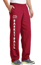 Core Fleece Sweatpant with Pockets / Red / Cape Henry Collegiate Basketball