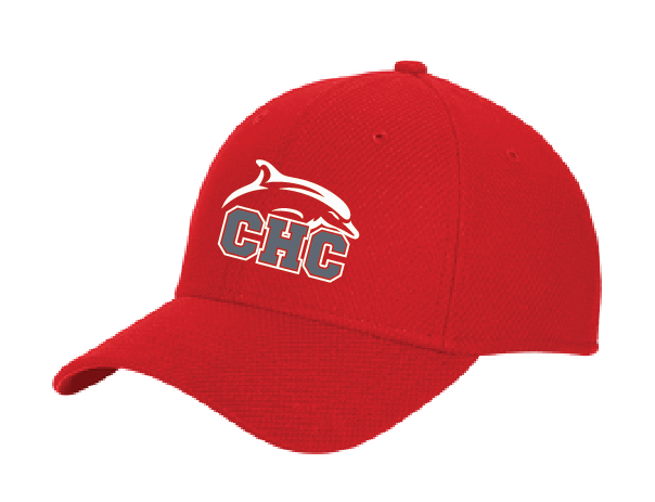 Diamond Era Stretch Cap / Red / Cape Henry Collegiate Basketball