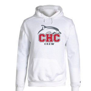 Fleece Pullover Hooded Sweatshirt / White / Cape Henry Collegiate Crew