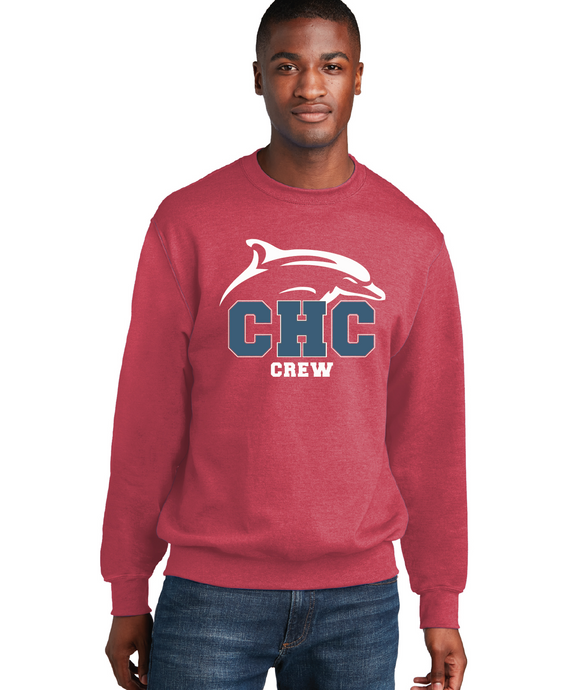 Core Fleece Crewneck Sweatshirt / Heather Red / Cape Henry Collegiate Crew