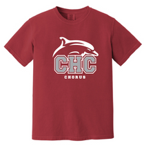 Heavyweight Ring Spun Tee / Crimson / Cape Henry Collegiate Chorus